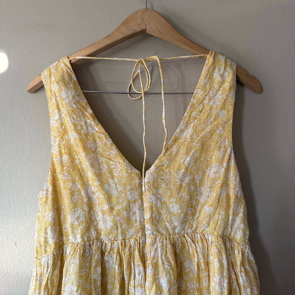J. Crew Swingy V-neck Mini Dress in Tossed Floral Size M - Picture 5 of 8